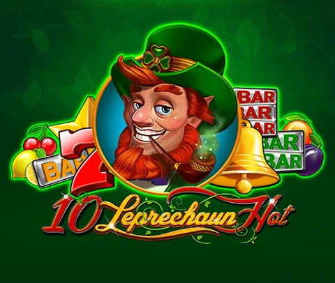 10 Leprechaun Hot oyununun kapak görseli
